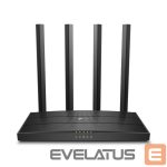 Rūteris TP-Link  Router Archer C6 802.11ac, 300+867 Mbit/s, 10/100/1000 Mbit/s, Ethernet LAN (RJ-45) ports 4, MU-MiMO Yes, Antenna type 4xExternal 