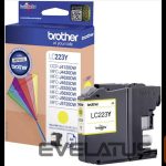 Aksesuāri un izejmateriāli Brother  LC-223Y Ink Cartridge, Yellow 