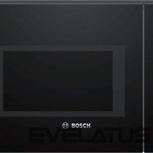 Mikroviļņu krāsns Bosch  Microwave Oven BFL554MB0	 31.5 L, Retractable, Rotary knob, Start button, Touch Control, 900 W, Black, Built-in, Defrost function 