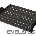 Citas preces Digitus  2U Fixed Shelf for Racks DN-19 TRAY-2-SW Black 