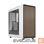 Datoru korpusi Fractal Design  North Chalk White TG Clear Tint 