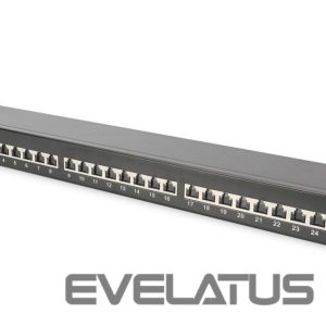 Parveidotājs Digitus  CAT 6A Patch Panel, RJ45, 8P8C, RJ45 shielding (Tinned bronze) 