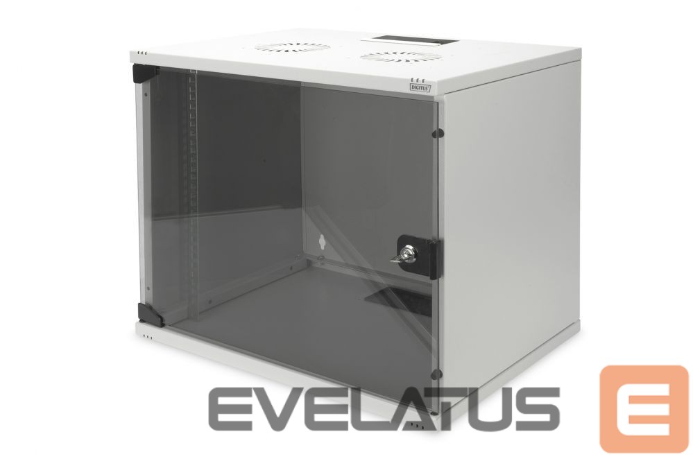 Citas preces Digitus 9U wall mounting cabinet DN-19 09-U-S-1 Grey