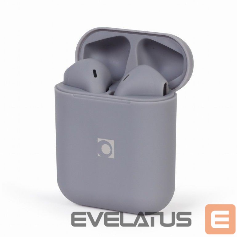 Vadu austiņas Gembird TWS Earbuds Seattle TWS-SEA-GW Wireless, Bluetooth, In-Ear, Grey