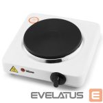 Mini cepeškrāsnis Tristar  Free standing table hob KP-6185 Number of burners/cooking zones 1, Rotary, Black, White, Hot plate, Electric 