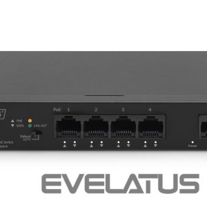 Serveru  - Citi piederumi Digitus  4 Port Gigabit PoE Switch DN-95330-1 10/100/1000 Mbps (RJ-45), Unmanaged, Desktop, Ethernet LAN (RJ-45) ports 4 