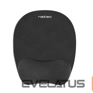 Datora pele Natec  Mouse Pad Chipmunk 195 x 235 x 22 mm, Black 