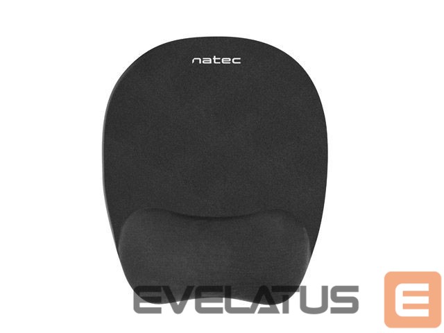 Datora pele Natec Mouse Pad Chipmunk 195 x 235 x 22 mm, Black