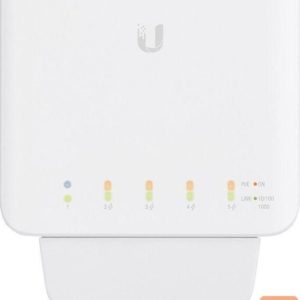 Serveru  - Citi piederumi UBIQUITI  USW-Flex Indoor/outdoor 5Port Poe Gigabit Switch with 802.3bt Input Power Support 