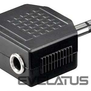 Cita datorprece Goobay  Headphone AUX adapter; 3.5 mm jack 1-to-2 