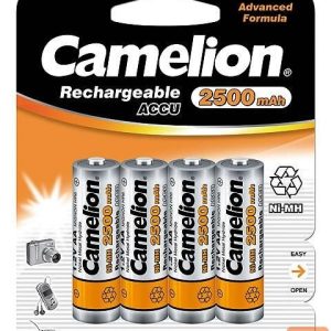 Cita datorprece Camelion  AA/HR6, 2500 mAh, Rechargeable Batteries Ni-MH, 4 pc(s) 