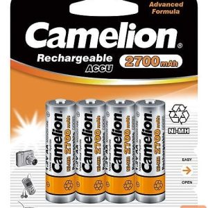Cita datorprece Camelion  AA/HR6, 2700 mAh, Rechargeable Batteries Ni-MH, 4 pc(s) 