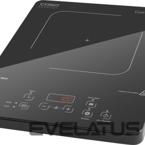 Mini cepeškrāsnis Caso  Free standing table hob Comfort C2000 Number of burners/cooking zones 1, Sensor, Black, Induction, Induction hob 