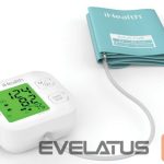 Citas preces iHealth  Track KN-550BT Wireless Bluetooth connection, White/Blue, Weight 438 g, Calculation of blood pressure (systolic and diastolic), Calculation of heart rate, Automatic 