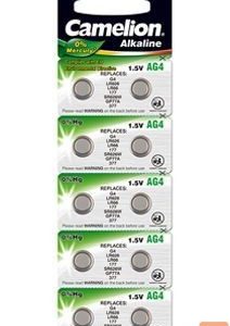 Cita datorprece Camelion  AG4/LR66/LR626/377, Alkaline Buttoncell, 10 pc(s) 