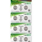 Cita datorprece Camelion  AG13/LR44/357, Alkaline Buutoncell, 10 pc(s) 