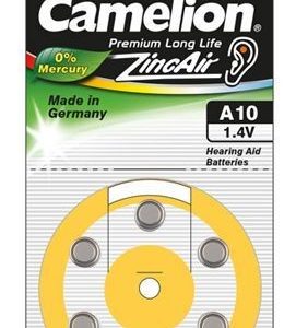 Cita datorprece Camelion  A10/DA10/ZL10, Zinc air cells, 6 pc(s) 