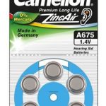 Cita datorprece Camelion  A675/DA675/ZL675, Zinc air cells, 6 pc(s) 