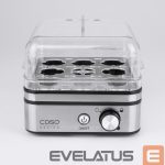 Olu vārītājs Caso  Egg cooker E9  Stainless steel, 400 W, Functions 13 cooking levels 