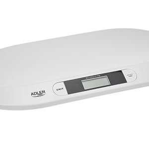 Ķermeņa svari Adler  AD 8139 Child Scale AD 8139 Maximum weight (capacity) 20 kg, Accuracy 10 g, White 