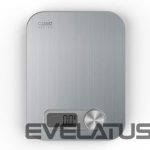 Virtuvinės svarstyklės Caso  Design kitchen scale Maximum weight (capacity) 5 kg, Graduation 1 g, Display type Digital, Stainless Steel 