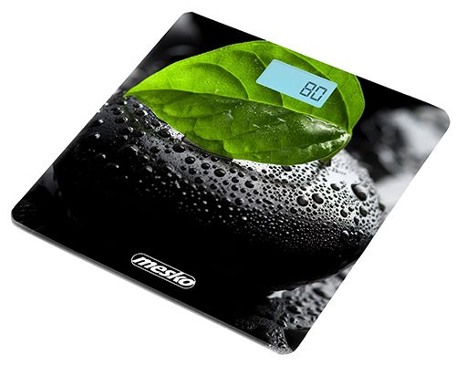 Ķermeņa svari Mesko Bathroom scales MS 8149 Maximum weight (capacity) 150 kg, Accuracy 100 g, Black/ green