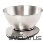 Virtuvinės svarstyklės Mesko  Kitchen Scale MS 3152 Maximum weight (capacity) 5 kg, Graduation 1 g, Display type LCD, Stainless steel 