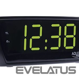 Interaktīvs risinājums Adler  Alarmclock Radio 	AD 1121 Black, Alarm function 