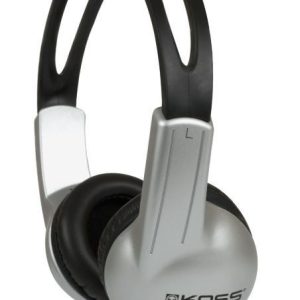 Bezvadu austiņas Koss  Headphones UR10 Wired, On-Ear, 3.5 mm, Silver/Black 