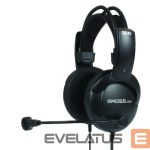 Bezvadu austiņas Koss  Headphones SB40 Wired, On-Ear, Microphone, 3.5 mm, Black 