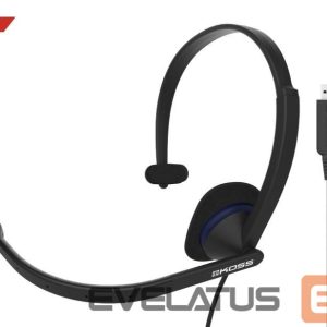 Bezvadu austiņas Koss  Headphones CS195 USB Wired, On-Ear, Microphone, USB Type-A, Black 