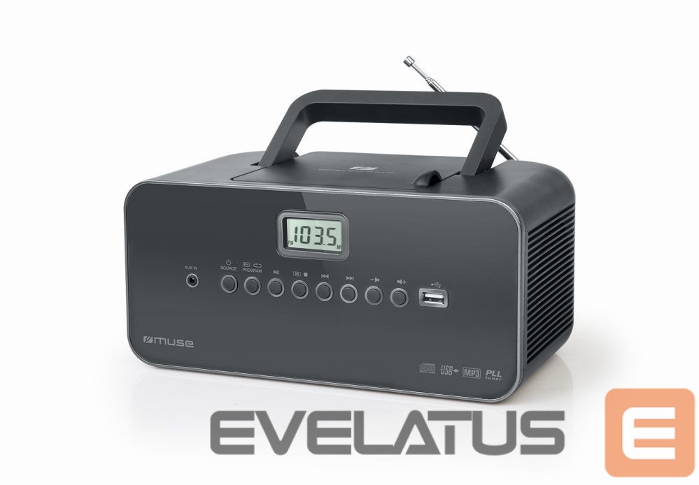 Interaktīvs risinājums Muse Portable radio M-28DG USB port, AUX in,