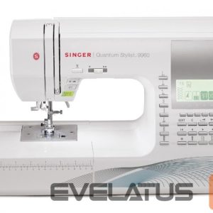 Cita mazā sadzīves tehnika Singer  Sewing Machine Quantum Stylist  9960  Number of stitches 600, Number of buttonholes 13, White 