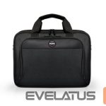 Portatīvo datoru soma PORT DESIGNS  HANOI II CLAMSHELL 105064 Fits up to size 15.6 ", Black, Shoulder strap, Messenger - Briefcase 