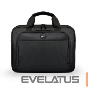 Portatīvo datoru soma PORT DESIGNS  HANOI II CLAMSHELL 105064 Fits up to size 15.6 ", Black, Shoulder strap, Messenger - Briefcase 