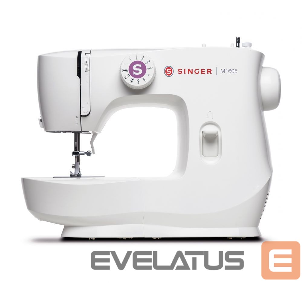 Cita mazā sadzīves tehnika Singer Sewing Machine M1605 Number of stitches 6, Number of buttonholes 1, White