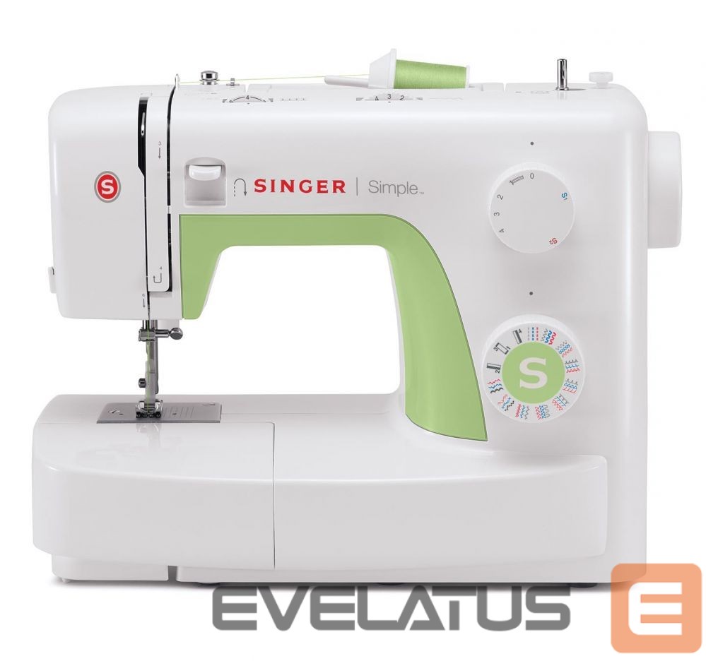 Cita mazā sadzīves tehnika Singer Sewing Machine Simple 3229 Number of stitches 31, Number of buttonholes 1, White/Green