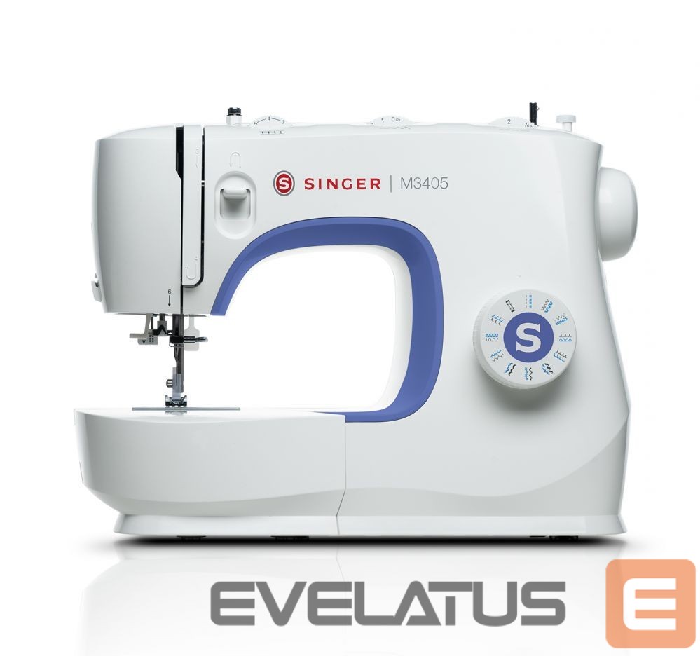 Cita mazā sadzīves tehnika Singer Sewing Machine M3405 Number of stitches 23, Number of buttonholes 1, White