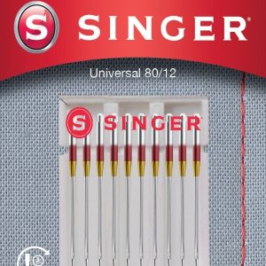Aksesuāri un filtri Singer  Universal Needle for Woven Fabrics 80/12 10PK 