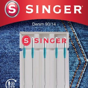 Aksesuāri un filtri Singer  Denim Needle 90/14 5PK 