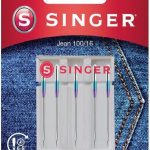 Aksesuāri un filtri Singer  Denim Needle 100/16 5PK 