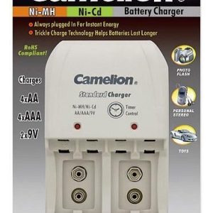 Kontrolieris Camelion  Plug-In Battery Charger BC-0904S 2x or 4xNi-MH AA/AAA or 1-2x 9V Ni-MH 