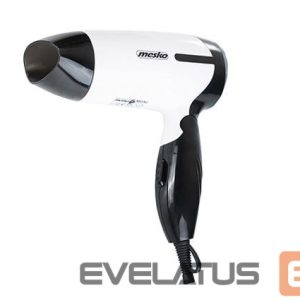 Sejas aizsardzība Mesko  Hair Dryer MS 2262 1000 W, Number of temperature settings 2, Black/White 