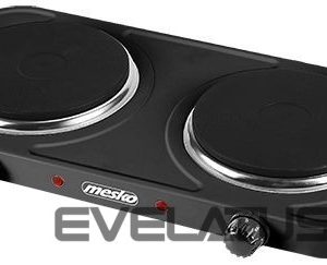Mini cepeškrāsnis Mesko  Electric stove MS 6509 Number of burners/cooking zones 2, Black, Electric 