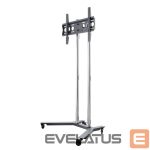 TV kronšteini EDBAK  Flat Screen Trolley for One TR1c-B, 40-75 ", Trolleys & Stands, Maximum weight (capacity) 80 kg, Black 