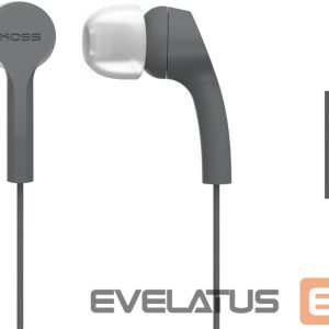 Bezvadu austiņas Koss  Headphones KEB9iGRY Wired, In-ear, Microphone, Gray 