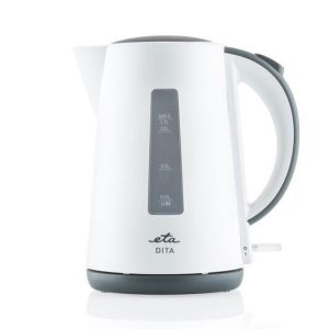 Tējkanna ETA  Kettle 160390000 Electric, 2200 W, 1.7 L, Plastic, 360° rotational base, White 