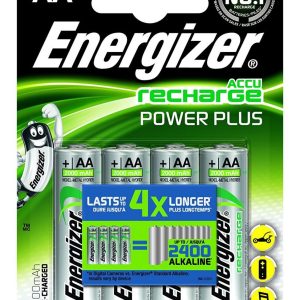 Cita datorprece Energizer  AA/HR6, 2000 mAh, Rechargeable Accu Power Plus Ni-MH, 4 pc(s) 