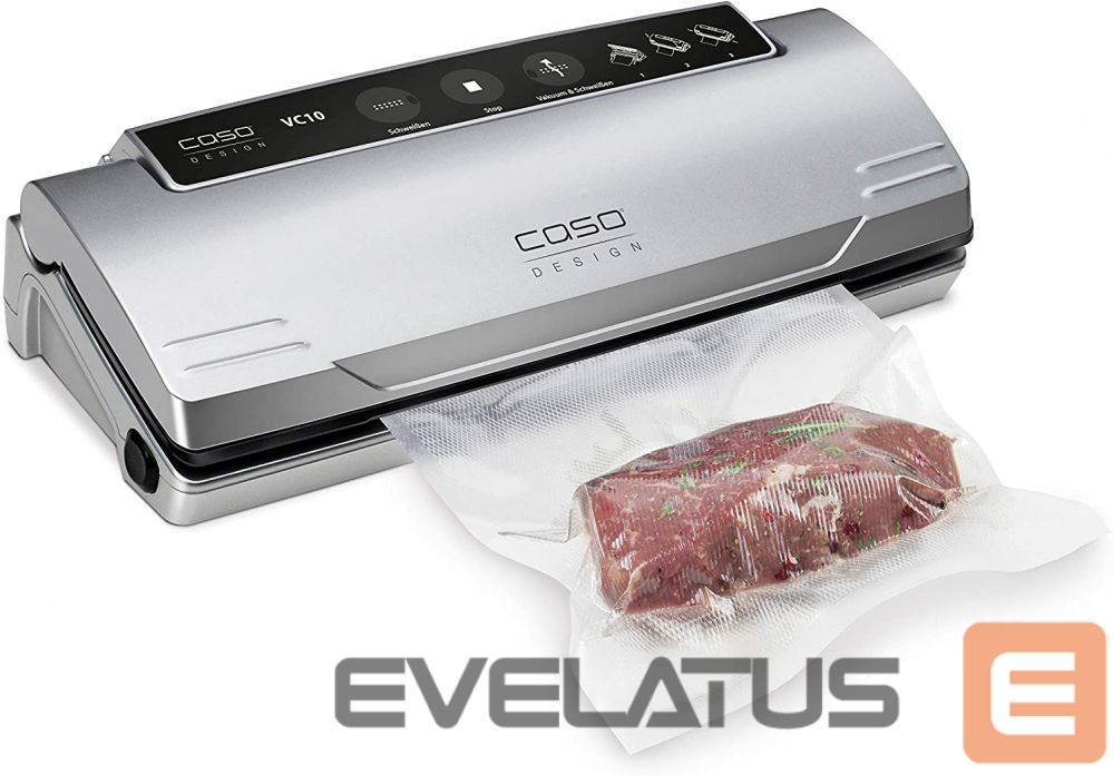 Cita mazā sadzīves tehnika Caso Bar Vacuum sealer VC10 Power 110 W, Temperature control, Silver