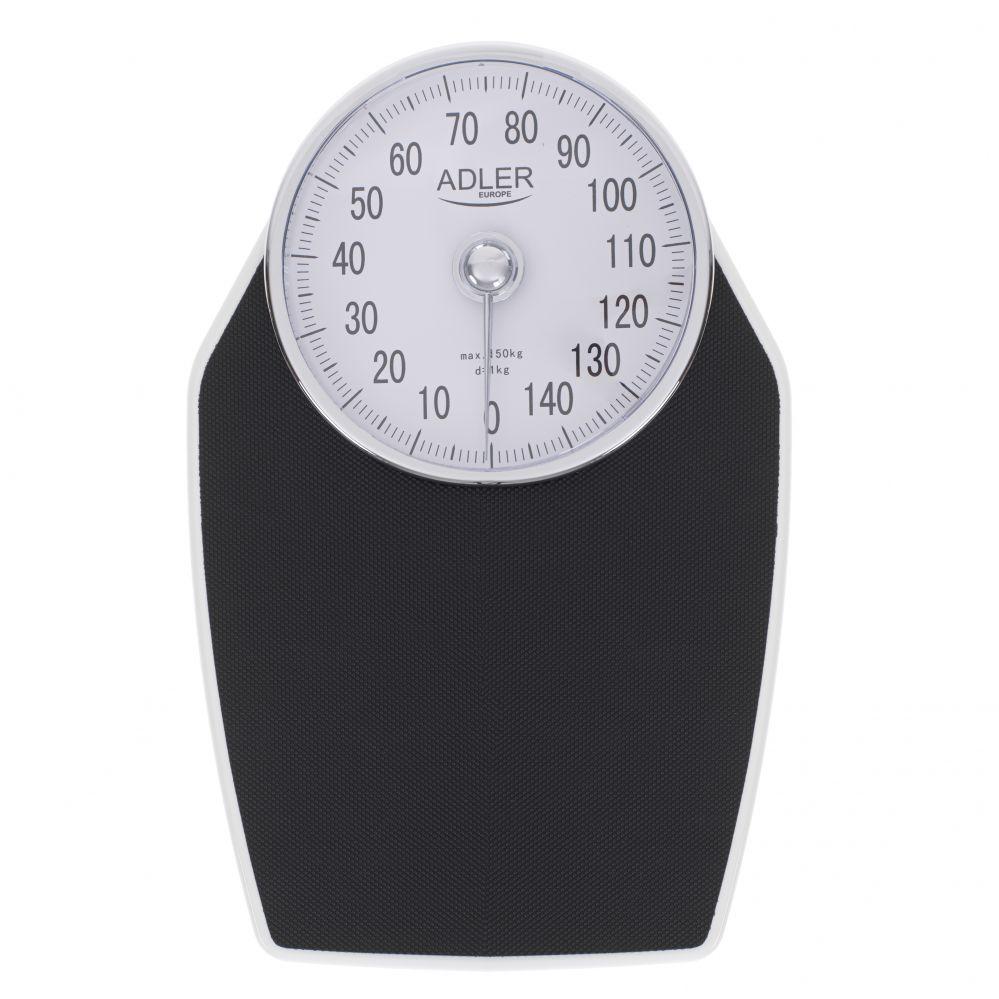 Ķermeņa svari Adler Mechanical Bathroom Scale AD 8177 Maximum weight (capacity) 150 kg, Accuracy 1000 g, Black